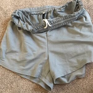 Casual Gray Athletic Shorts for Women
